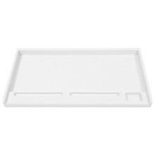 Tavă pentru tastatură de birou glisantă, depozitare laterală pentru tastatură, tavă pentru tastatură sub birou, glisantă