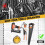 4-Piece Flat Pegboard Hooks, Peg Board Organizer Accessories for Hanging, Fit 1/4" Pegboard, Peg Board Tool Hangers 5