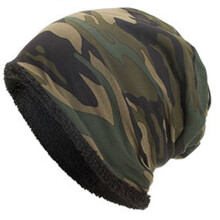 Zimné čiapky Beanie pre mužov a ženy, teplé flísové volné čiapky s manžetou