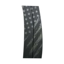Paquete de 2 pegatinas para el pilar B, vinilo impermeable con la bandera estadounidense para el revestimiento de la puerta lateral del coche.