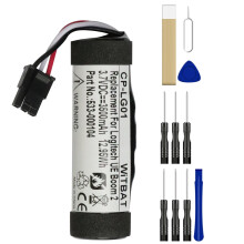 3500 mAh erstatningsbatteri 00798-601-8207For kompatibel med Logitech Ultimate Ears UE Boom2UE Boom3Ultimate Bluetooth-høyttaler med verktøy