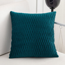 30x50cm Velvet Throw Pillow - Super Soft Textured Decorative Pillow for Sofa Bedroom, Includes Insert,1 pcs,Dark Green