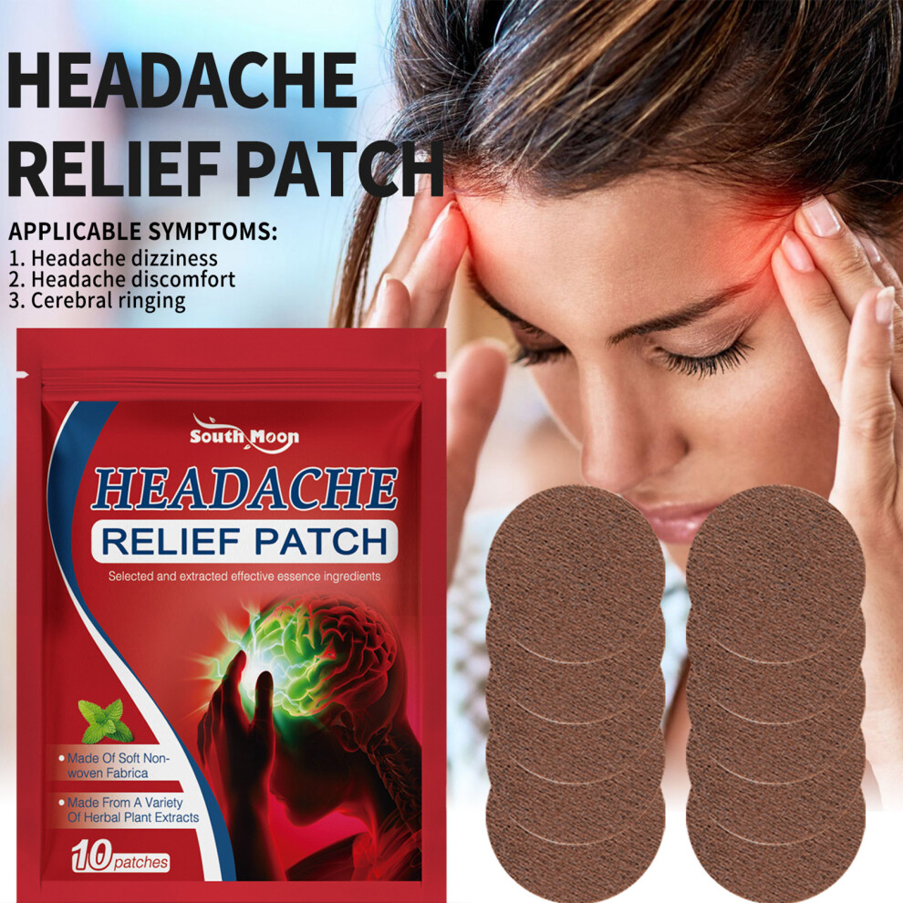 Dachuang Beauty 10Pcs Muscle Relief Patches For Head & Neck Pain