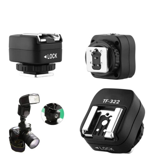 Adaptateur TF-322 pour Griffe Flash pour  Vers Flash pour  Speedlite 1