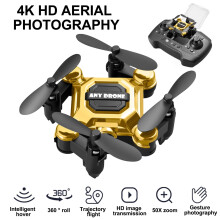 Pyaiiner Mini-Drohne mit 4K-Kamera, 2,4-GHz-WLAN-FPV-Funktion, ideal für Anfänger und Kinder, mit Höhenhaltung beim Starten und Landen sowie