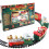 Christmas Tree Train Set with Smoke Lights Sound for Ages 2