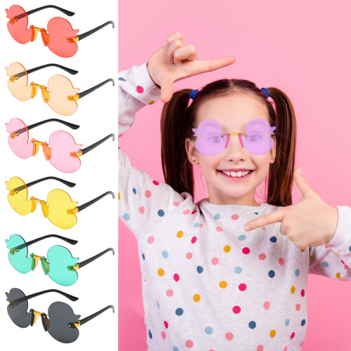 Γυαλιά ηλίου Xinwanna Kids Duckling, ημιδιαφανή, αντι-UV, προστασία ματιών και φωτογραφικό 1