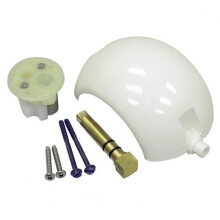 385318162 Kit de cartucho de resorte y eje de bola para inodoro, color blanco, compatible con los modelos de inodoro 108, 111, 131, 168 y 206.
