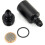 Universal -6AN Inline Fuel Filter High Flow 100 Micron Cleanable AN6 6AN Black 4