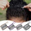 Pente de cabelo Xinwanna, leve e flexível, cor café L 4