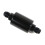 Universal -6AN Inline Fuel Filter High Flow 100 Micron Cleanable AN6 6AN Black 8
