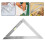 Measuring Ruler Drawing Triangle Rule Geometry Ruler Measure Ruler Measurement Tool 6