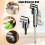105 Degree Right Angle Drill Adapter,Corner Angled Screwdriver, 1/4In Hex Shank Driver Angle Drill Attachment (4PCS Set) 3