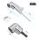 105 Degree Right Angle Drill Adapter,Corner Angled Screwdriver, 1/4In Hex Shank Driver Angle Drill Attachment (4PCS Set) 7