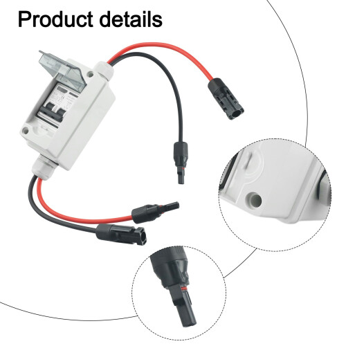 DC 400V Solar Disconnect Switch 2-Pole IP65 50A 2