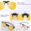 Polarized Clip-On Flip-Up Sunglasses for Driving 3