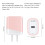 USB-C Wall Charger Block, 3PCS PD 20W Fast Charging Adapter Compatible with Android 3