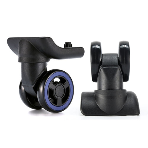 4pcs Luggage Wheels Suitcase Hardware Kit Double Row Roller 360 Spinner Casters 2