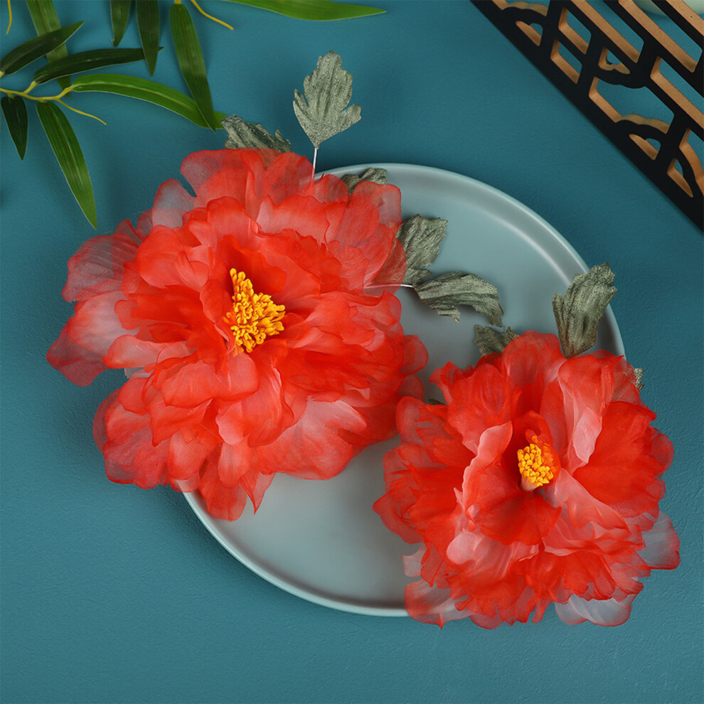 Roc-Electron (3) Realistic Flower Hair Clips For Women