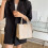 Γυναικεία τσάντα Tote, τσάντα χειρός από γιούτα casual Tote, κεντημένη εξατομικευμένη 6