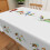 Nappe rectangulaire aquarelle colibri 152 x 259 cm 3