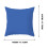 Ensemble de housses de coussin unies, style moderne, fermeture éclair, 2 pièces 3