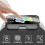 Συσκευασία 4 τεμαχίων συμβατή με το Samsung Galaxy Fit3, προστατευτικό οθόνης + σκληρό 5