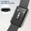 Συσκευασία 4 τεμαχίων συμβατή με το Samsung Galaxy Fit3, προστατευτικό οθόνης + σκληρό 6