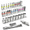 1/4" Drive Ratchet Handle Offset Ratcheting-silver handle 5