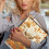 Highland Cattle Pumpkin Book Sleeve Polyester 1 pc 6