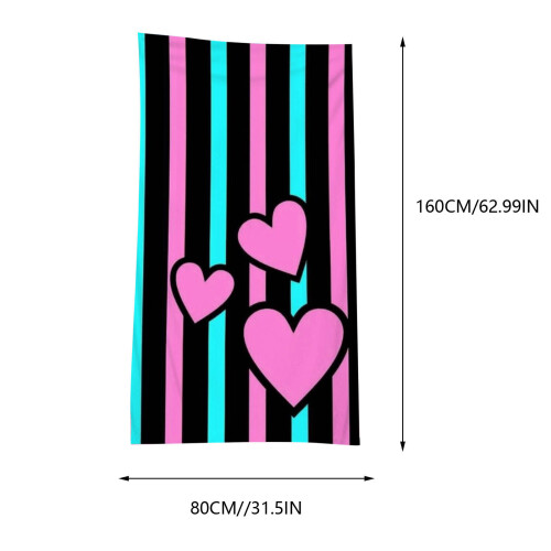 Πετσέτες θαλάσσης Tupukom Oversized 36"x70.8" Γρήγορο στέγνωμα χωρίς άμμο Ελαφριά πετσέτα 2