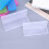Plastic pencil case with hinged lid and snap closure pink 4