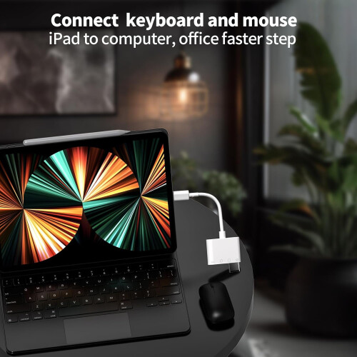 Αναγνώστης καρτών Micro SD USB C για συμβατότητα με iPhone, συμβατό με iPad, Κάμερα 2