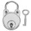 Bear-Shaped Metal Padlock with Key 5