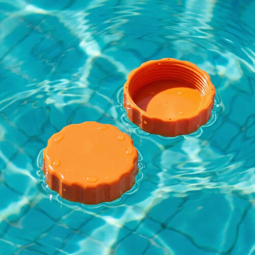 2Pieces High Visibilities Orange Pumps Drain Caps Easy To 1
