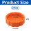 2Pieces High Visibilities Orange Pumps Drain Caps Easy To 3