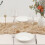 TETOU Cheesecloth Table Runner Boho Gauze Cheese Cloth Table Runner Wedding Home Table Decor 3