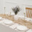 TETOU Cheesecloth Table Runner Boho Gauze Cheese Cloth Table Runner Wedding Home Table Decor 4