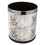 Marble Pattern Trash Can Waste Bin Bathroom Restroom Wicker Office 4