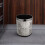 Marble Pattern Trash Can Waste Bin Bathroom Restroom Wicker Office 5