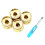 Volume Amplifier Knob for Guitar Golden 4 pcs 4