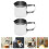 Pichet verseur Mini pichet en métal Design moderne (2 pièces) 5