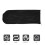 Laundry Drying Rack Umbrella Drying Rack Cover 168X30CM Black 3