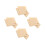 200Sheets Kraft Stationery Paper for Letters and Vintage Notes 1