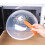 (Orange) Microwave Cover with Handle, Kitchen Essential 1
