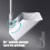 Broom and Dustpan Set White Adjustable Long Handle 3-in-1 3