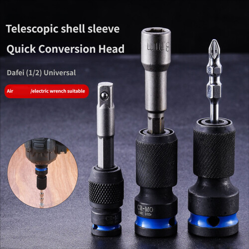 Metal Drill Chuck To Screwdriver Bit Converter With Auto Locking 1
