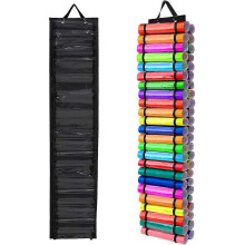 Vinyl Storage Rack, 48 Roll Compartments Heat Transfer Paper Storage Hanging Organizer for Heat Transfer Paper / Wrapping Paper