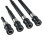 4Pcs 1/4inch Shank Bit Holder Extension Drill Driver-Orange 6