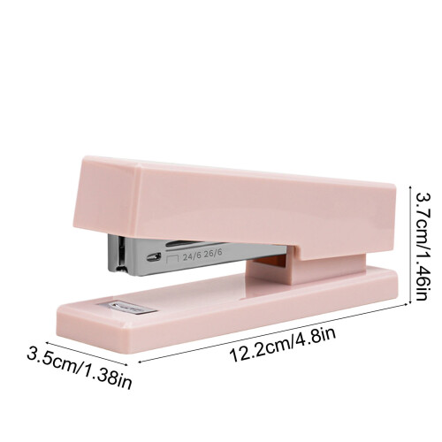 Effortless Large Handheld Stapler – Durable Plastic & Steel, Ergonomic Design for Everyday Use 1
